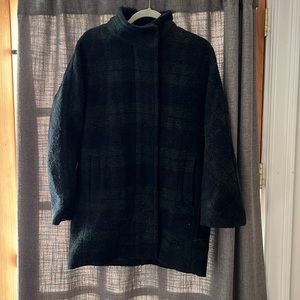 Jcrew wool plaid jacket